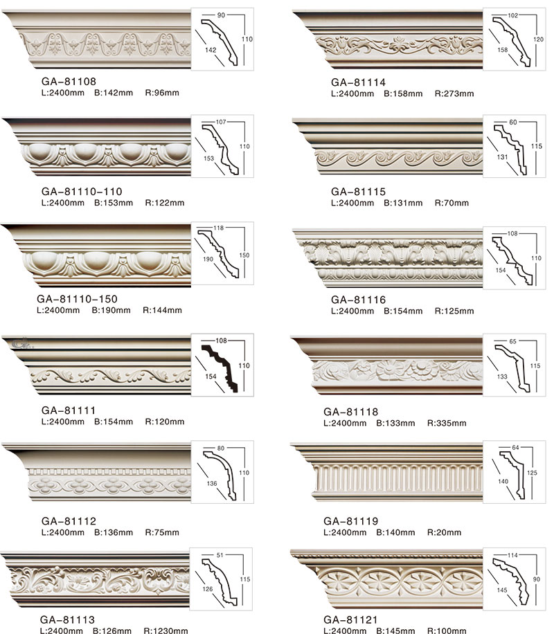 pu cornice