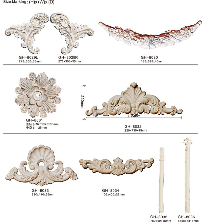 center applique
