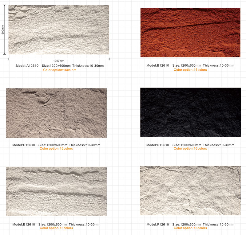 PU faux stone